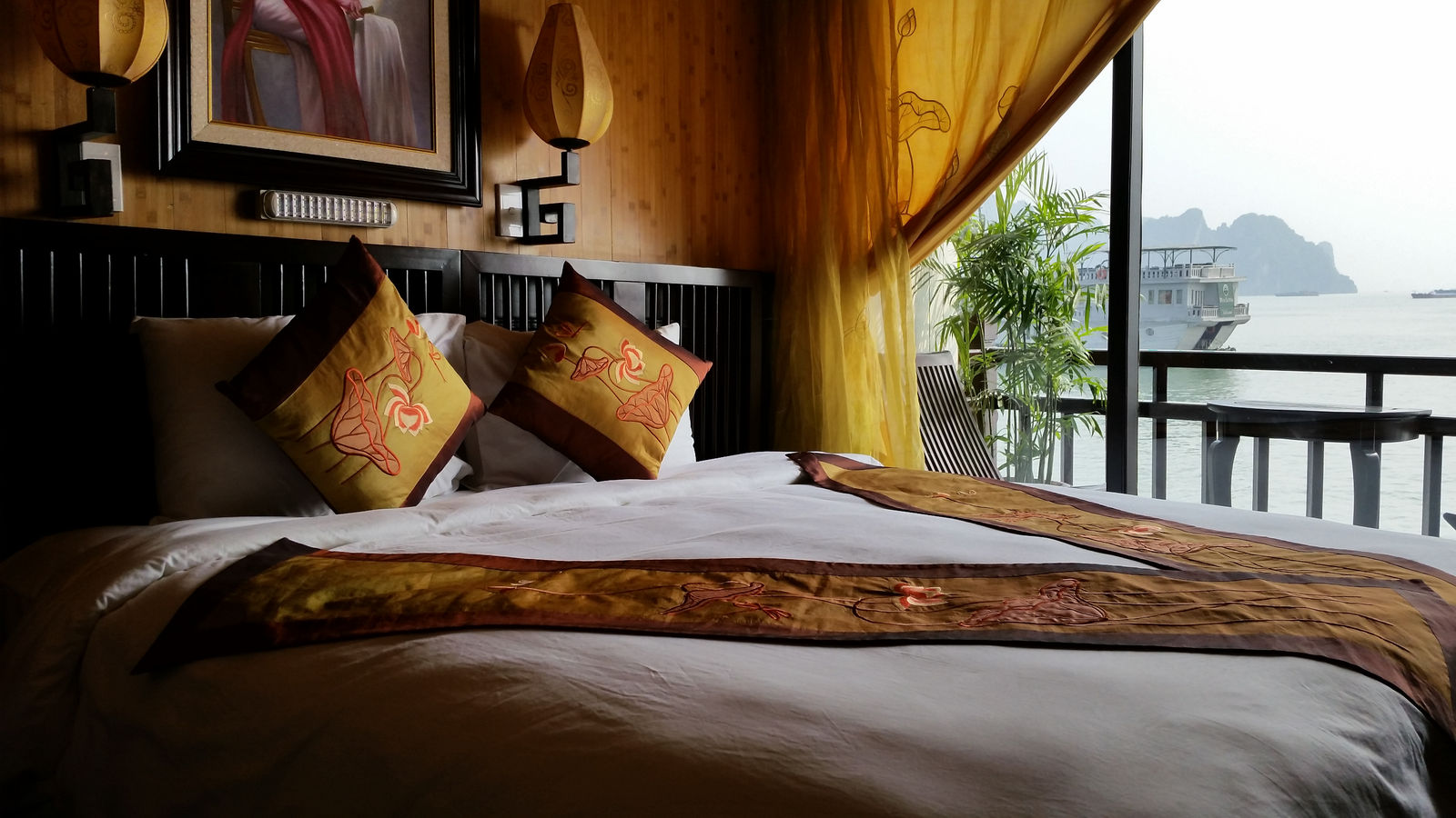 Vietnam2014-268.jpg - Nyt værelse. Vist det der havde den bedste udsigt på hele turen :-)